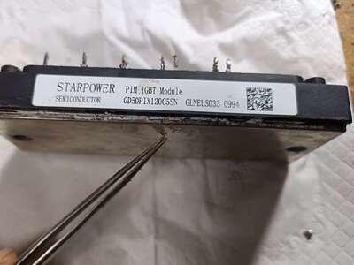 GD50PIX120C5SN斯达模块正常拆机已测试功能