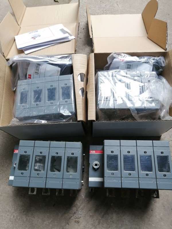 ABB隔离开关熔断器组OS160GD04F库房余货未用 议价