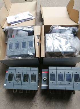 ABB隔离开关熔断器组OS160GD04F库房余货未用 议价