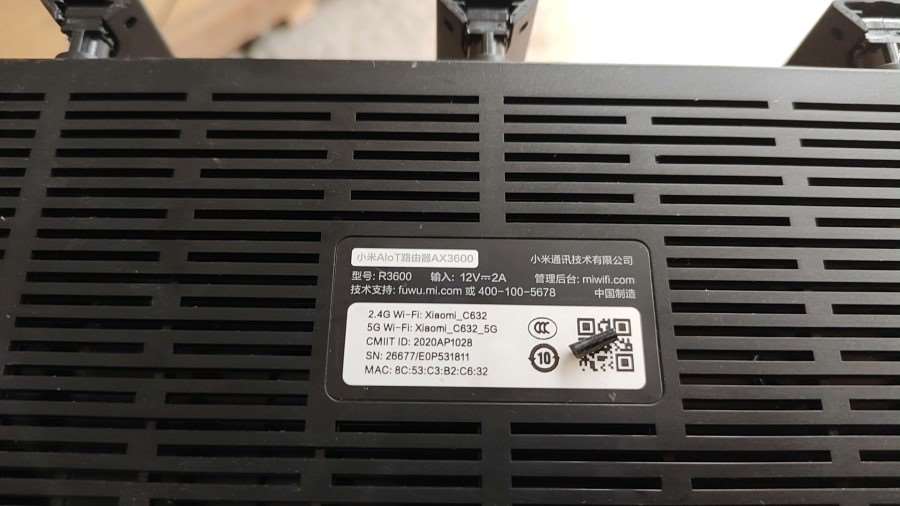 MIUI/小米小米AIoT路由器AX3600成色非常好