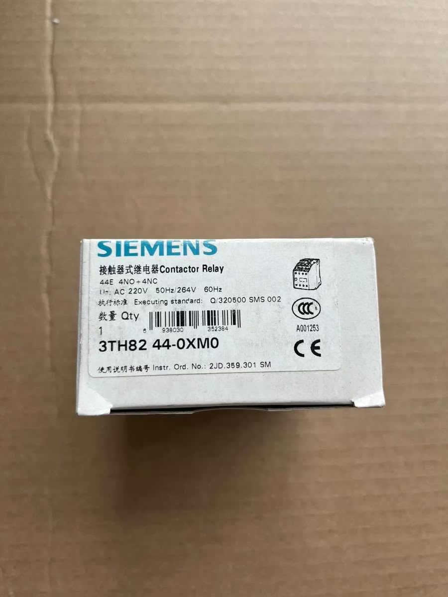 西门子接触器式继电器3TH8244-0XM0议价