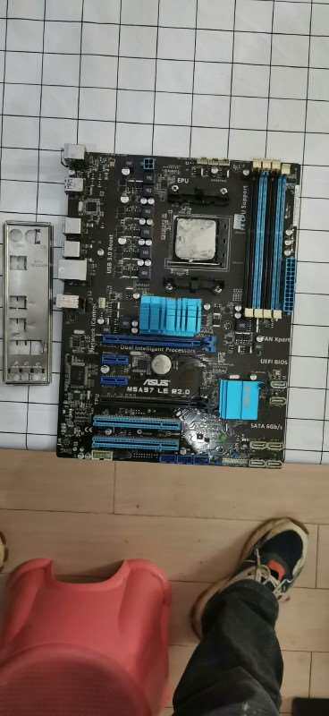 拆机华硕M5A97+FX6300六核处理器板U一起便宜