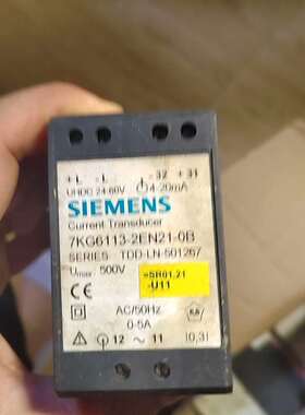 测量变换器有7KG6113-2EN21-0B.成色如图