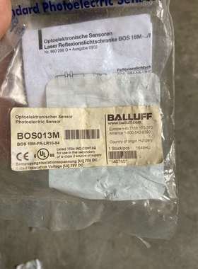 巴鲁夫光电传感器BOS013M,BOS18M-PA-LR