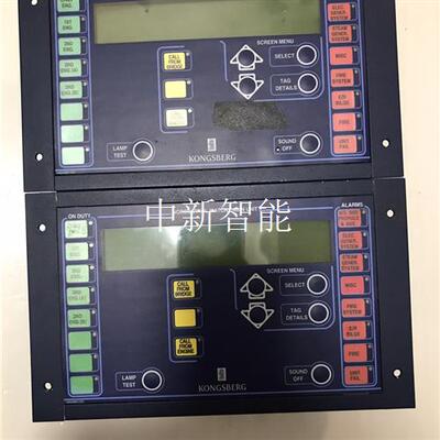 KONGSBERG WCU DISPLY 报警延时板。二手功