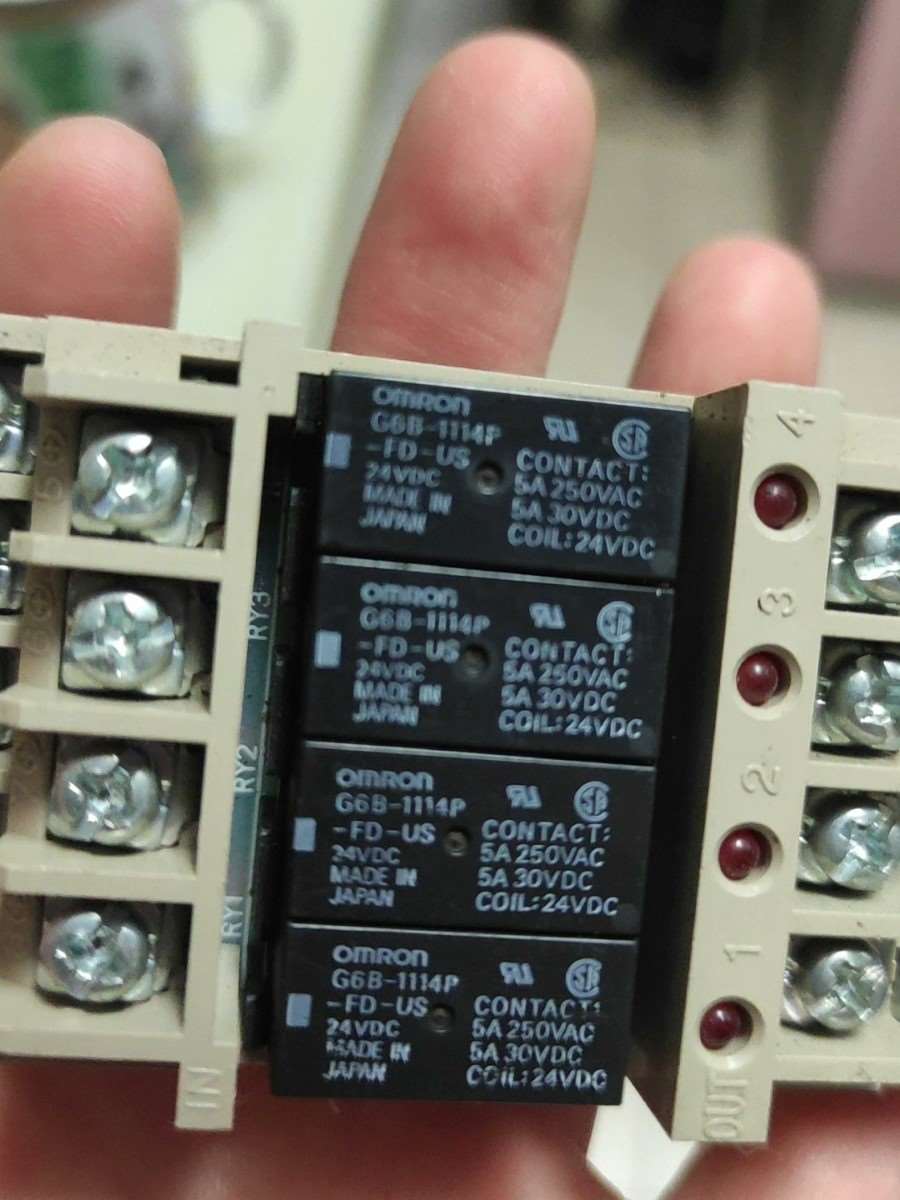 （议价）欧姆龙组合终端继电器模组G6B-4BND/G6B-11