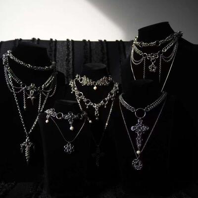 chainmail纯手工小众项链原创设计朋克去班味独特礼物百搭