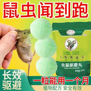 冰晶花驱鼠丸汽车驱虫樟脑丸防鼠跨境户外室内蟑螂蜈蚣虫鼠驱避丸