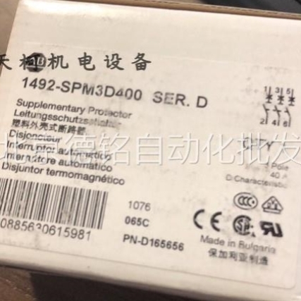 AB罗克韦尔塑料外壳式断路器1492-SPM3D400议价/