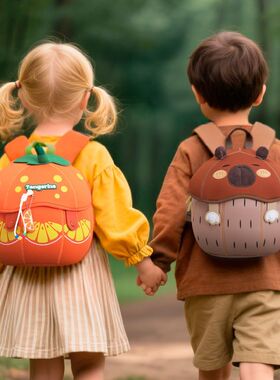 2025新款VABC可爱书包女孩儿童背包幼儿园双肩包户外出行春游包