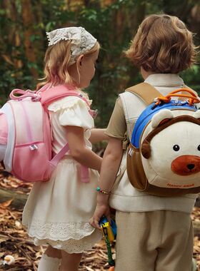 VABC儿童卡通双肩包户外出行旅游小背包男孩女童宝宝书包可爱