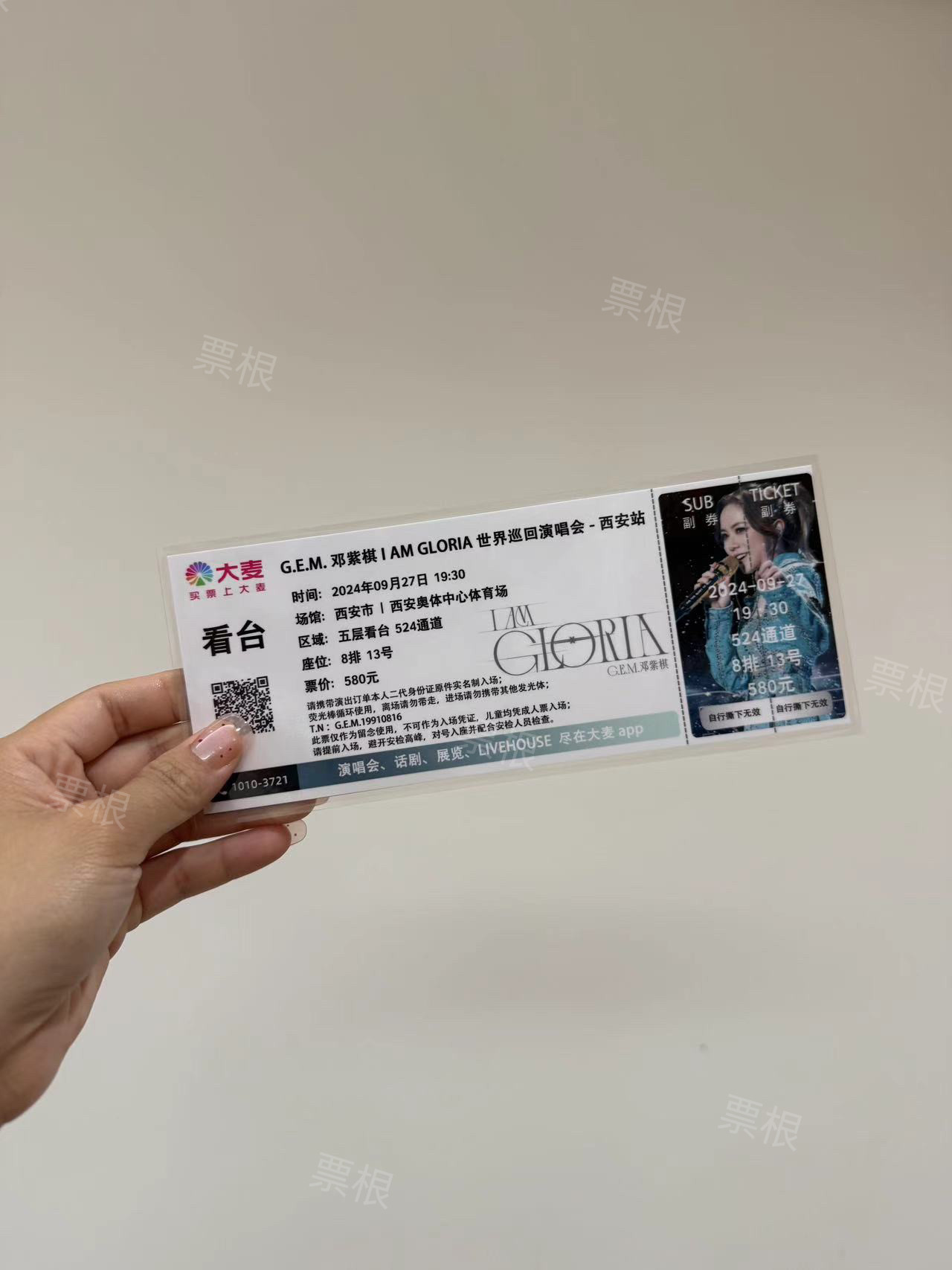 邓紫棋2024世界巡回演唱会门名片