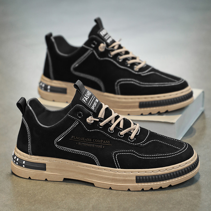 작업용 남성용 신발 캐주얼 스포츠 로우 탑 작업화 겨울 건설 현장 작업 내마모성 용접공 노동 보호 신발 가을 겨울