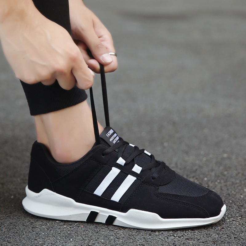 冬季男鞋2025年新款网面薄款跑步运动鞋软底百搭休闲爆款防臭潮鞋