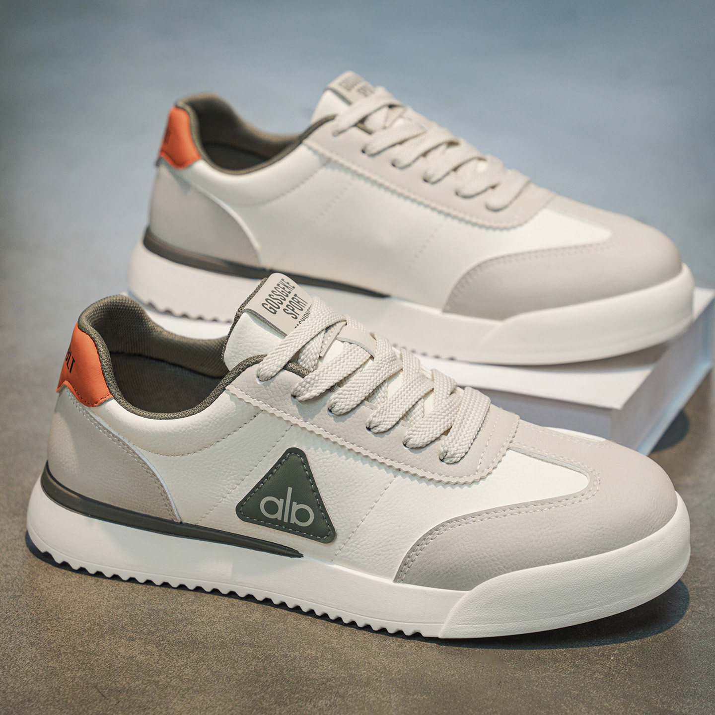 男鞋2026新款春季潮流百搭休闲板鞋小众皮面轻便软底工作运动潮鞋,流行男鞋,单鞋,淘宝优惠券,粉丝福利购,淘宝优惠卷