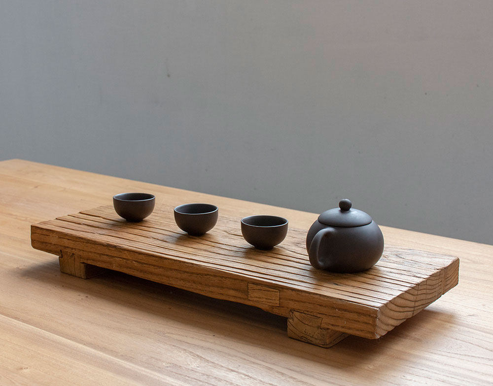 实木茶盘门板功夫摆件底座