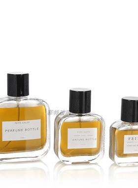 30ml50ml100ml香水瓶香水分装瓶便携香水瓶按压喷雾玻璃香水瓶