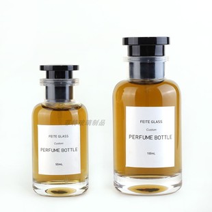 50ML100ML玻璃香水分装瓶大容量喷雾瓶便携式按压香水瓶子空瓶