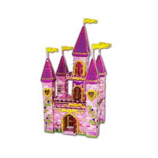 【玩具堡】超级DIY公主的宫殿早教益智玩具 立体拼图 62224