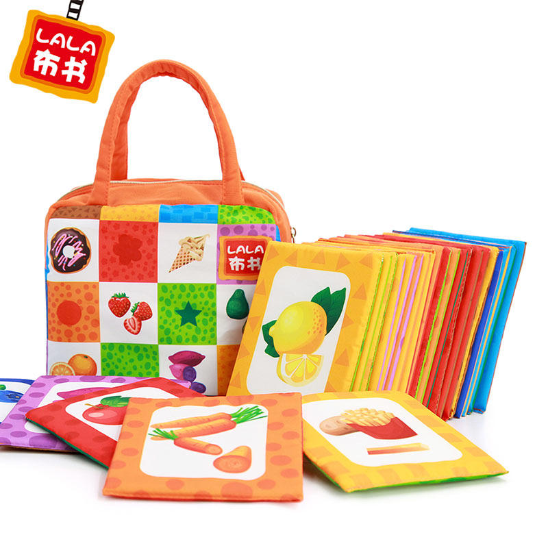 lalababy拉拉布书6-12个月宝宝布书拼图卡片婴幼儿撕不烂早教玩具,玩具/童车/益智/积木/模型,宝宝布书/撕撕书/忙碌书,淘宝优惠券,粉丝福利购,淘宝优惠卷