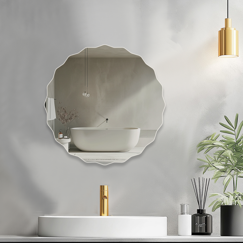 亚克力定制全身镜免打孔