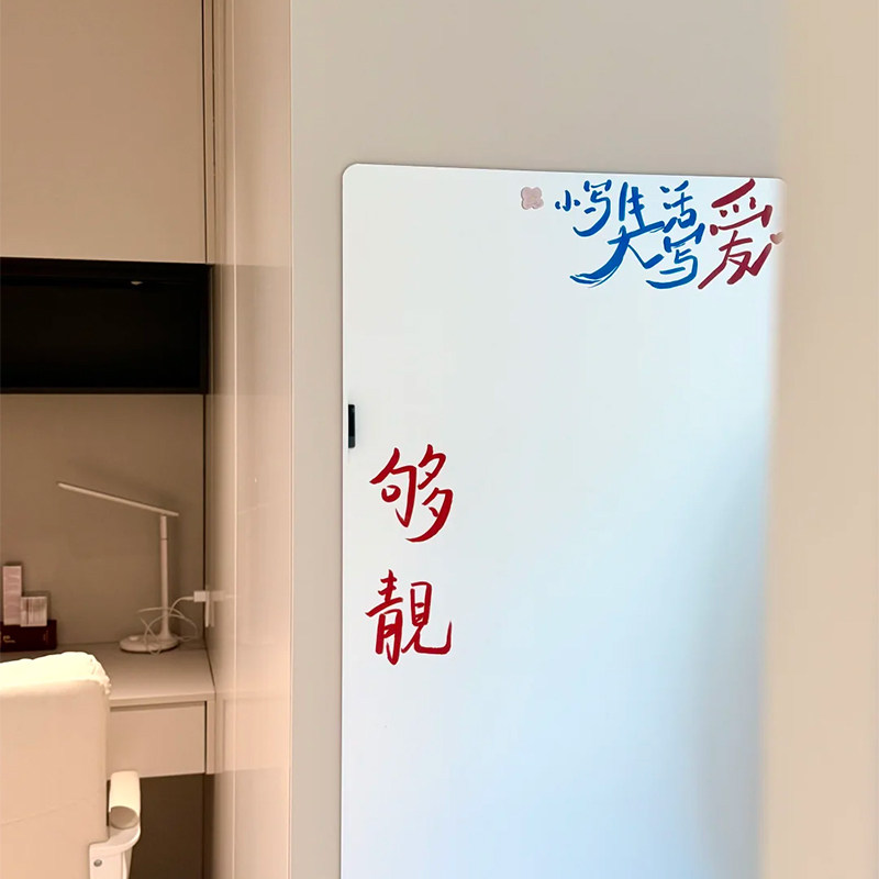 网红小店软装彩色卡通涂鸦亚克力镜子休闲吧台墙面个性自粘装饰镜