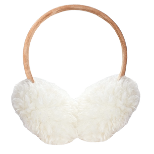 澄湖螺 保暖耳套冬季女小红薯网红同款毛绒棉花糖耳罩时尚耳包