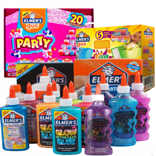 美国艾默思魔法黏胶儿童益智礼品套装史莱姆套装手工水晶泥魔法液