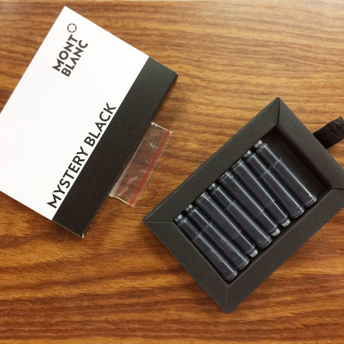 德国万宝龙墨囊黑色墨水胆永恒黑