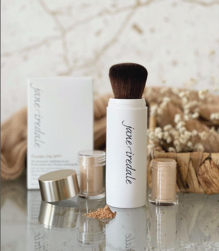 现货Jane iredale珍爱芮德天然矿物质防晒粉SPF30定妆哑光敏感肌