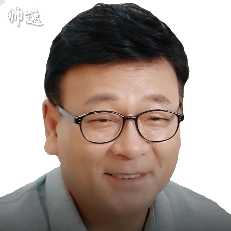 帅逸假发男短发韩版帅气中老年假发真人发丝37分男士真发假发套