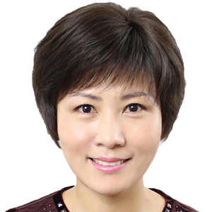 帅逸全真发短直斜刘海气质妈妈发