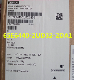 2DA1 西门子440变频器22KW 6SE6440 2AD32 2DB1 2UD32