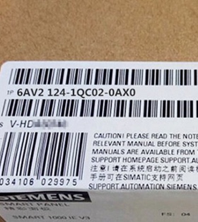 德国原装6AV2 124-0QC02-0AX0 SIEMENS/西门子6AV2124-OQCO2-OAXO