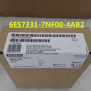 西门子 7NF00 3317NF004AB2 6ES7331 4AB2 模拟量输入模块 正品