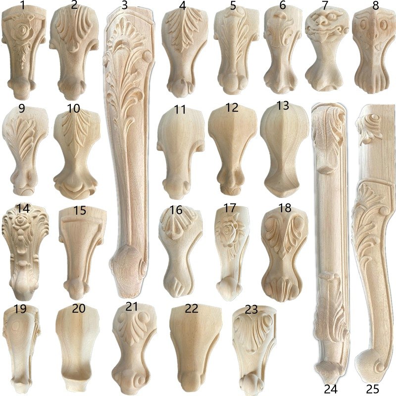 东阳木雕欧式家具脚实木制脚电视柜脚桌脚浴室柜腿老虎腿玫瑰热卖,家居饰品,木雕,淘宝优惠券,粉丝福利购,淘宝优惠卷
