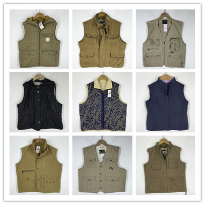 复古着vintage日韩精品英伦风甜美森系纯色文艺背心风衣外套F1562