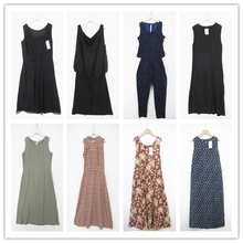 复古着vintage日韩精品民族风森女系印碎花卉夏季棉质连衣裙R0184