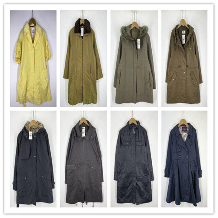 复古着vintage日韩精品校园风甜美森系纯色休闲百搭风衣外套F2201