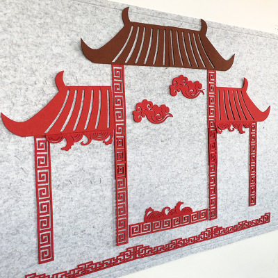 幼儿园小学校班级文化墙面墙贴环境布置材料创意中国风边框装饰,家居饰品,文化墙贴,淘宝优惠券,粉丝福利购,淘宝优惠卷