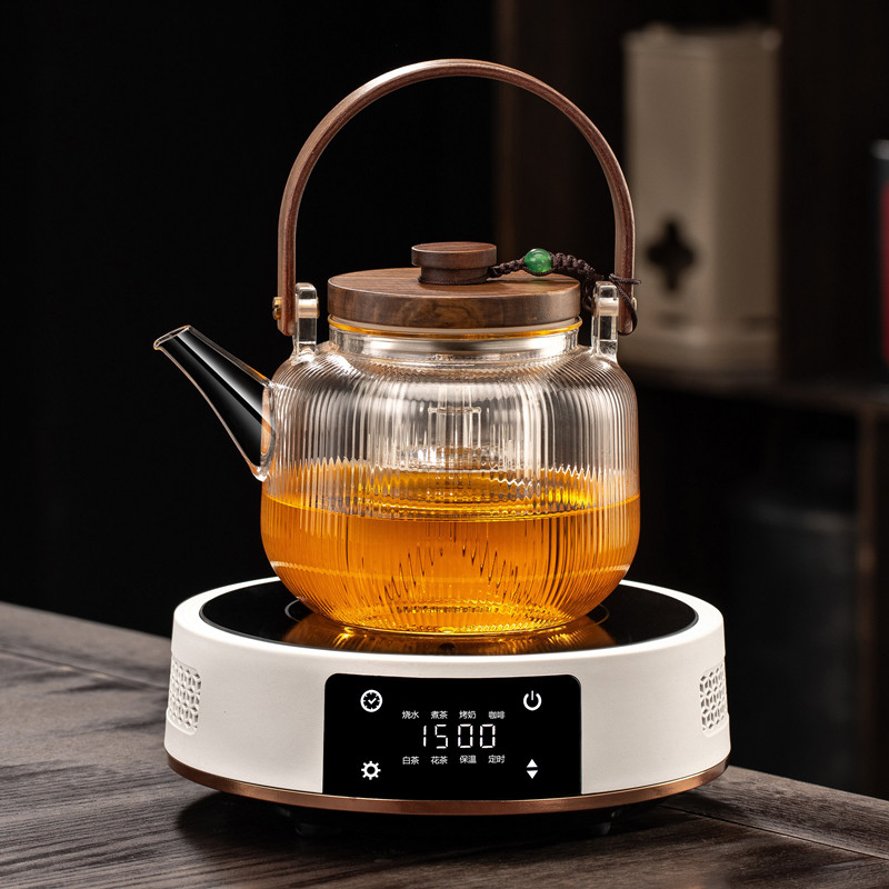 电陶炉煮茶2025新款家用煮茶器多功能小型烧水煮茶炉电热炉煮茶壶