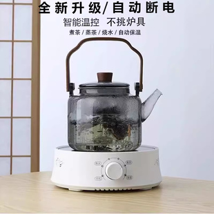 小型煮茶器电陶炉煮茶2023新款 煮茶炉家用泡茶壶烧水壶煮茶电热炉