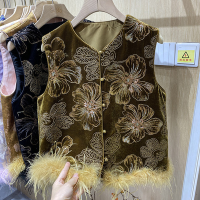 韩2025秋季新款宽松显瘦马甲