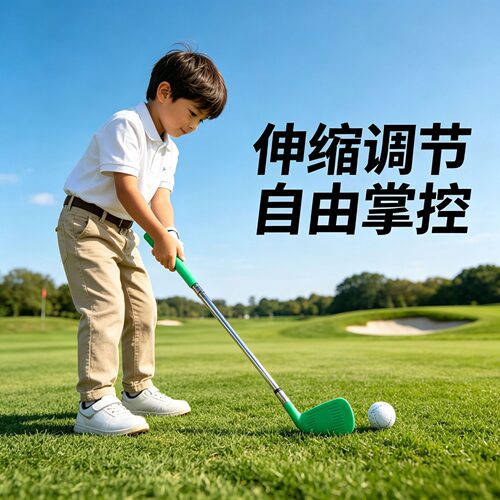 伸缩款儿童高尔夫套装节日礼品