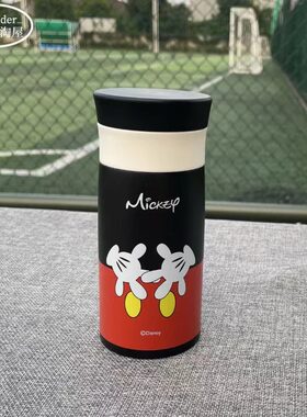 迪士尼 WD-3251 真空不锈钢壶淑女精致茶隔滤网保温情侣防漏水杯