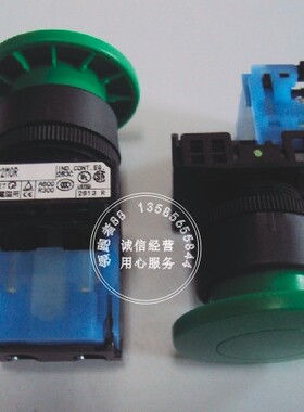 原装正品AR22MOR 富士蘑菇头按钮开关 AR22M0R-10(G/Y/R/W)