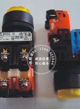 富士 凸头圆形/带灯按钮AR22EOL/AR22E0L-11E4R/G/Y/W/A