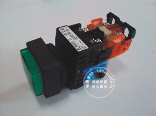 带LED灯按钮开关AR22EOM AR22E0M 11E3G 正品 方形 富士