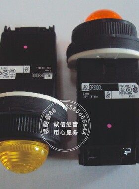 DR30DOL富士 半圆带220V变压器指示灯 DR30D0L-M4G/R/Y/W/S/A