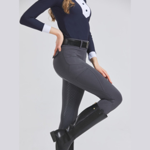 春夏马术服比赛训练马术装 成人硅胶骑马裤 备 四季 马术马裤